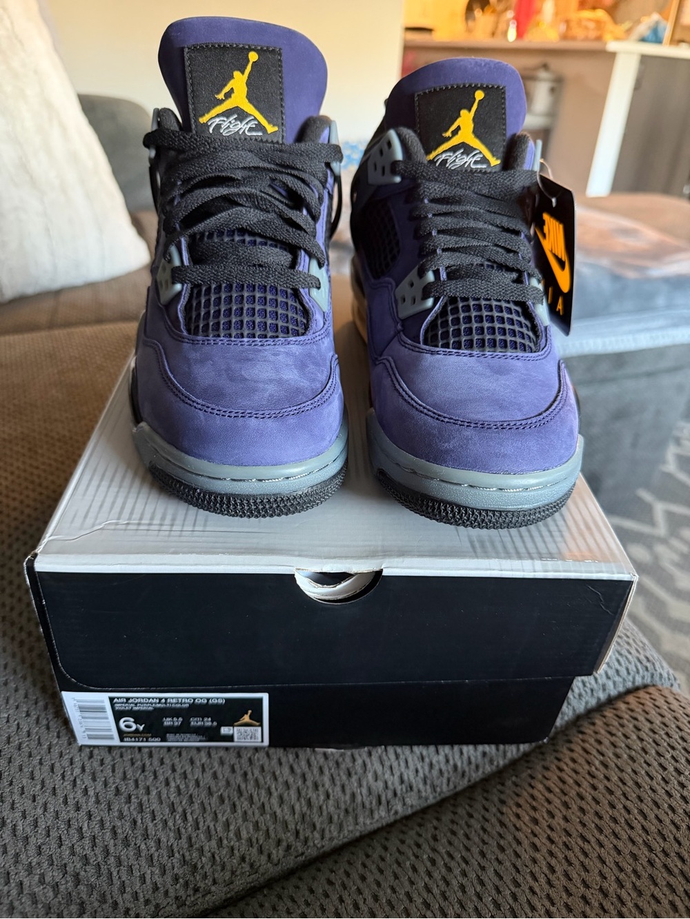 Air Jordan 4 retro Men’s Shoes size 6Y/6M/7.5W